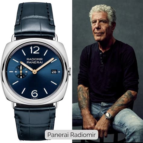 bourdain panerai|anthony bourdain watch auction.